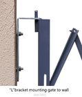 戸口制御鋼鉄Windowsの容易に取付けのための折る防犯ゲート サプライヤー