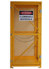 手動単一のドアの酸素ボンベの収納キャビネット14 GAの鋼鉄屋根材料 サプライヤー
