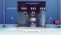 8'高く耐久の金属のアコーディオンのゲート、灰色/黒の拡張できる防犯ゲート サプライヤー