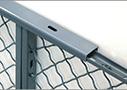 10 GAの鋼線の網の保証は屋根なしで3味方された20*10 ' *8 'を仕切ります